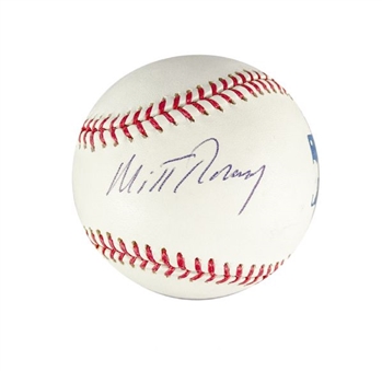 Mitt Romney Single-Signed Official Major League Baseball (PSA/DNA)